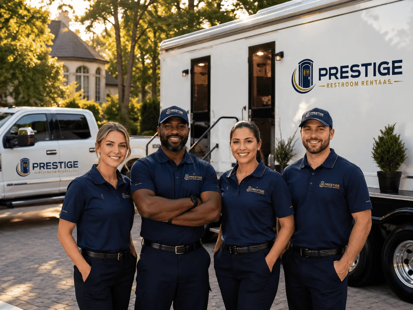 Trusted Luxury Portable Restrooms company in Connell, WA